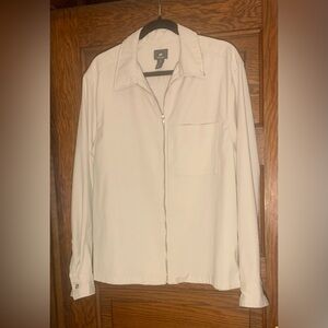 H&M Off-White Zip-Up Jacket